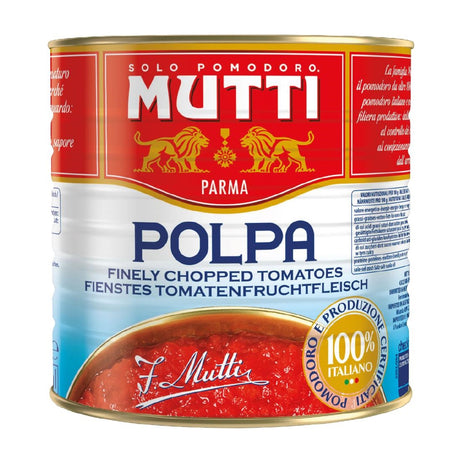 Mutti Finely Chopped Tomatoes 2.5kg - KA136  Mutti   