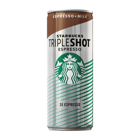 Starbucks Tripleshot Espresso Iced Coffee Cans 300ml (Pack of 12) - KA195  Starbucks   