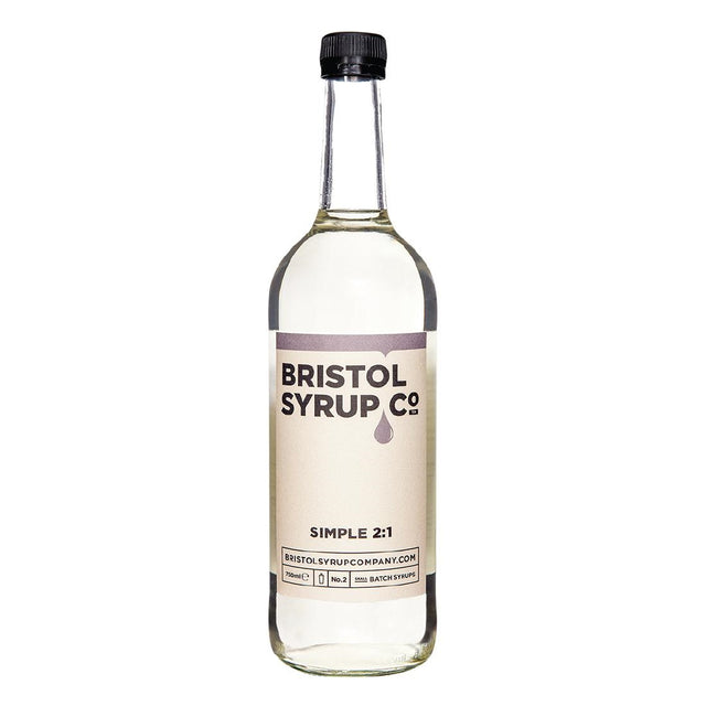 Bristol Syrup Co. No.2 Simple Syrup 2:1 750ml - KA221  Bristol Syrup Company   