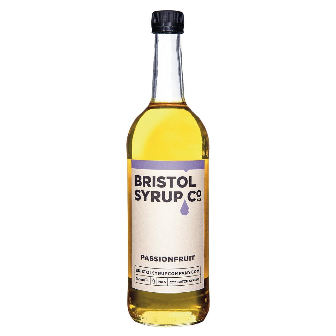 Bristol Syrup Co. No.5 Passionfruit Syrup 750ml - KA224  Bristol Syrup Company   