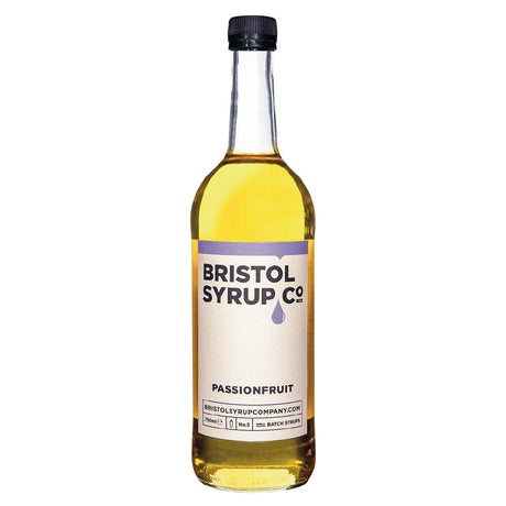 Bristol Syrup Co. No.5 Passionfruit Syrup 750ml - KA224  Bristol Syrup Company   