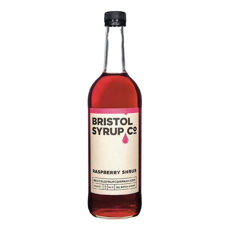 Bristol Syrup Co. No.13 Raspberry Shrub Syrup 750ml - KA231  Bristol Syrup Company   