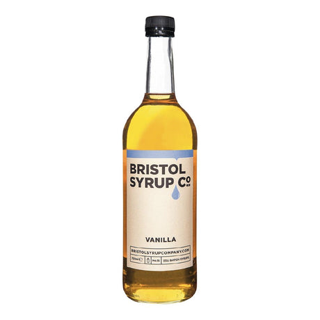 Bristol Syrup Co. No.15 Vanilla Syrup 750ml - KA233  Bristol Syrup Company   