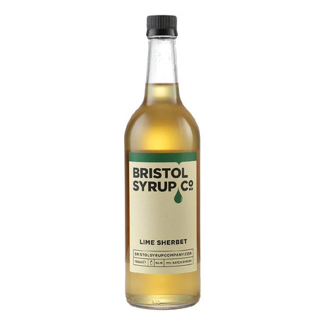 Bristol Syrup Co. No.18 Lime Sherbet Syrup 750ml - KA236  Bristol Syrup Company   