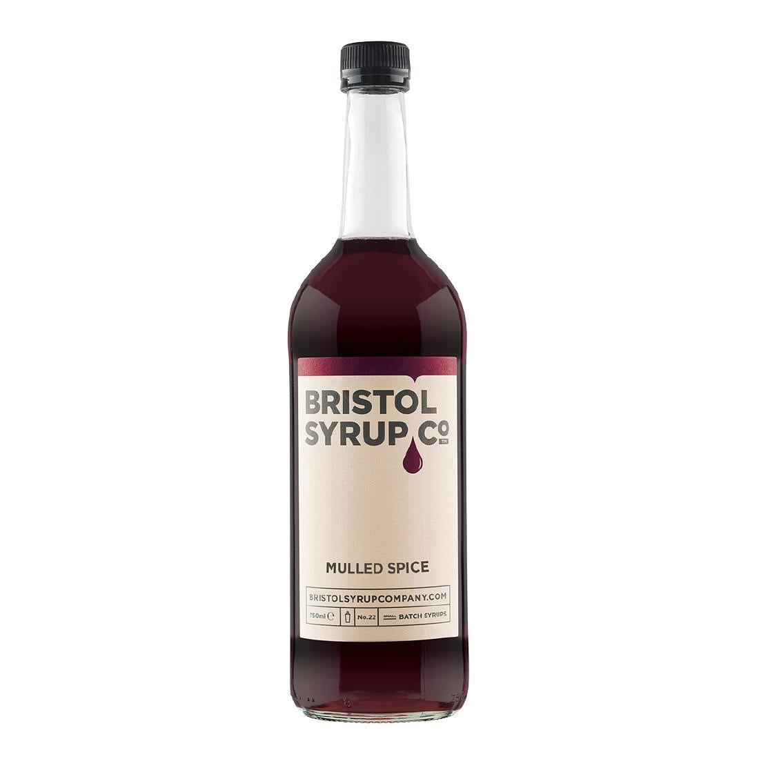 Bristol Syrup Co. No.22 Mulled Spice Syrup 750ml - KA240  Bristol Syrup Company   