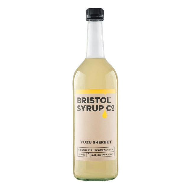 Bristol Syrup Co. No.23 Yuzu Sherbet Syrup 750ml - KA241  Bristol Syrup Company   