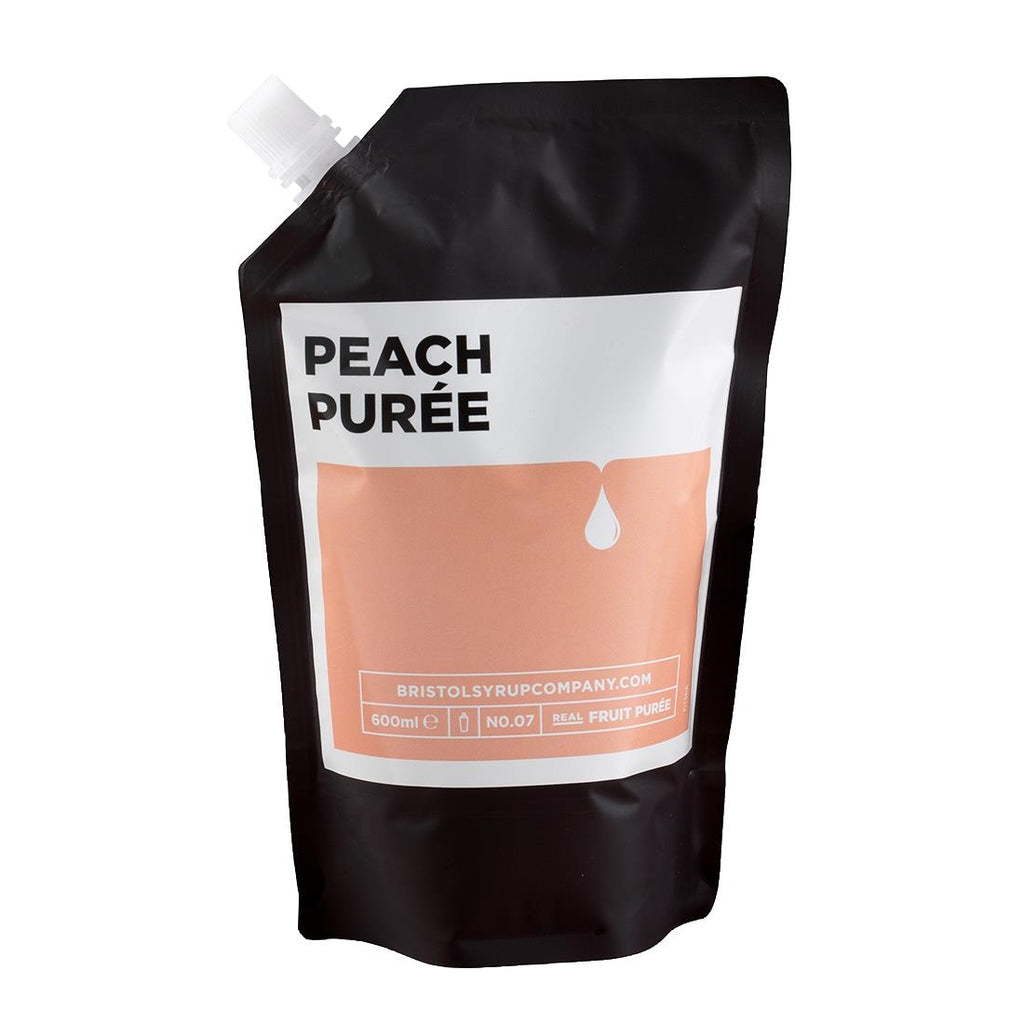 Bristol Syrup Co. Peach Puree 600ml - KA244  Bristol Syrup Company   