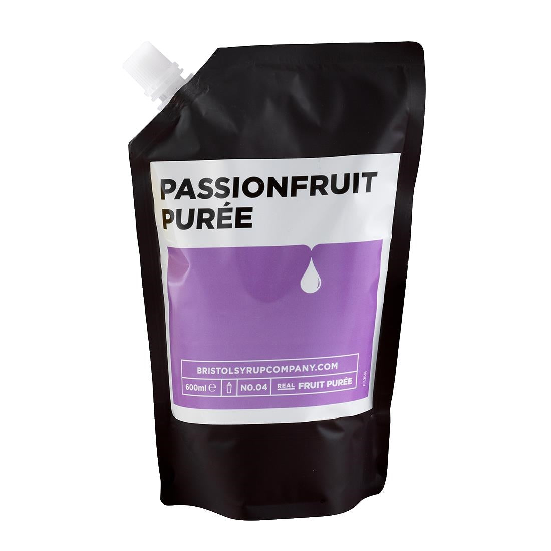 Bristol Syrup Co. Passionfruit Puree 600ml - KA248  Bristol Syrup Company   
