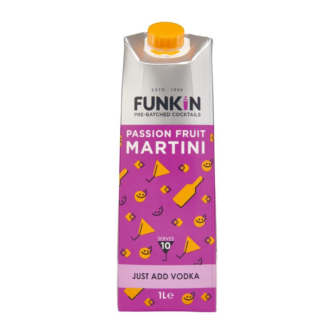Funkin Passion Fruit Martini Mixer 1Ltr - KA260  Funkin   
