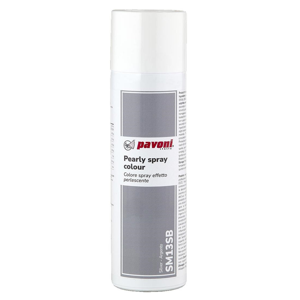Pavoni Metallized Spray Sliver 250ml - KA332  Pavoni   