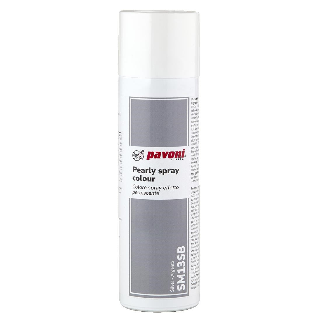 Pavoni Metallized Spray Sliver 250ml - KA332  Pavoni   