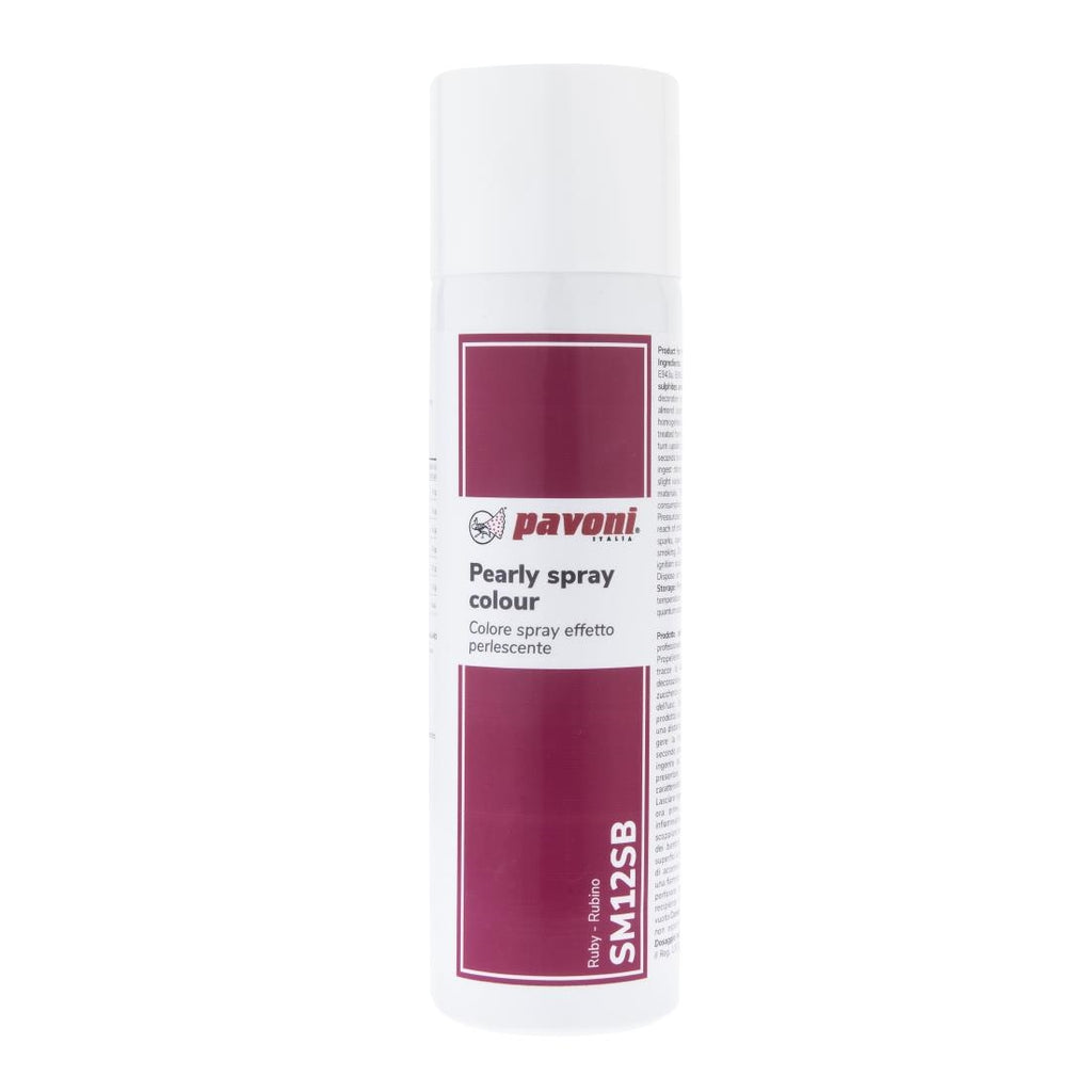 Pavoni Metallized Spray Ruby 250ml - KA334  Pavoni   