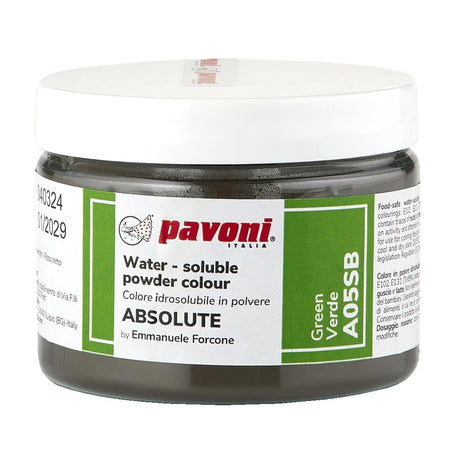 Pavoni Water Soluble Powder Green 50g - KA342  Pavoni   