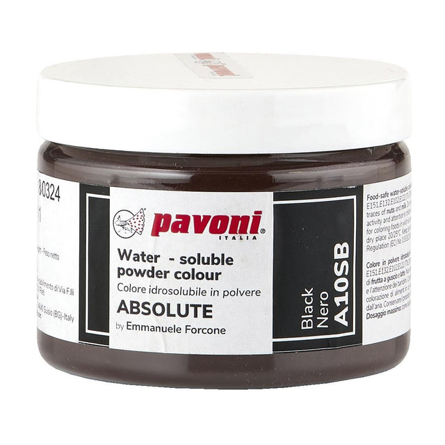 Pavoni Water Soluble Powder Black 50g - KA343  Pavoni   