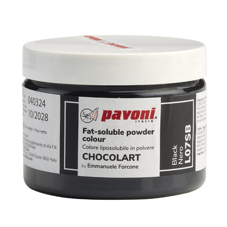 Pavoni Liposoluble Colours Black 40g - KA348  Pavoni   