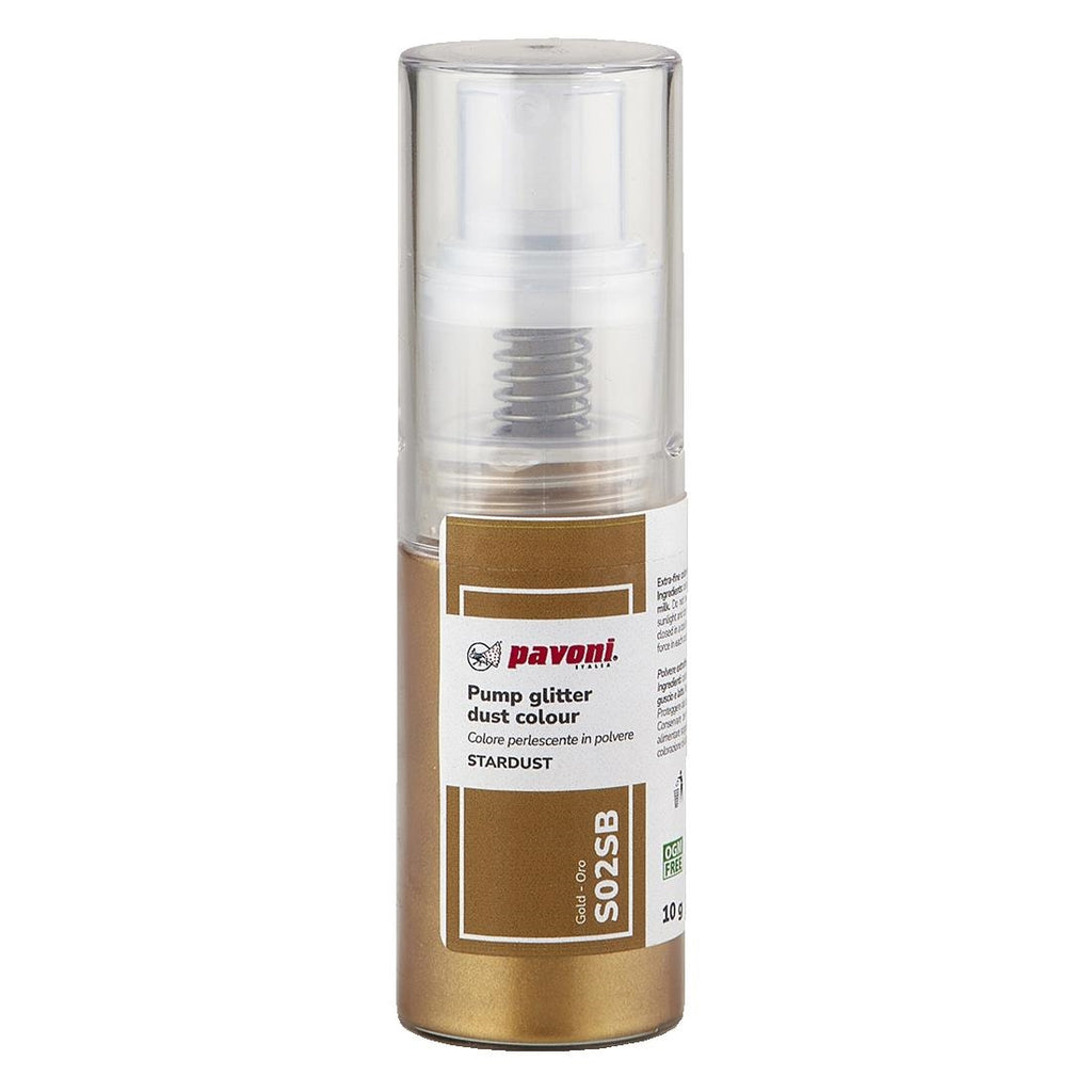 Pavoni Spray Pump Stardust Gold 10g - KA351  Pavoni   