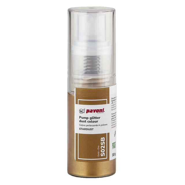 Pavoni Spray Pump Stardust Gold 10g - KA351  Pavoni   