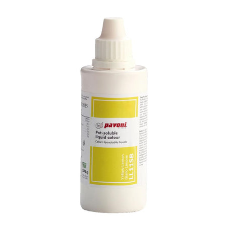Pavoni Liposoluble Liquid Colours Lemon Yellow 180g - KA361  Pavoni   