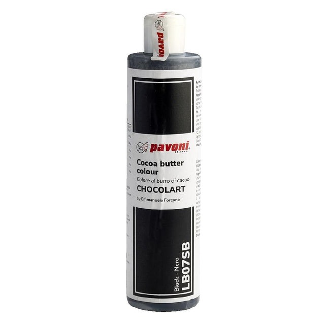 Pavoni Black Coloured Cocoa Butter 200g - KA364  Pavoni   