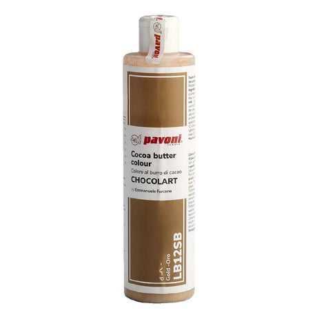 Pavoni Gold Coloured Cocoa Butter 200g - KA366  Pavoni   
