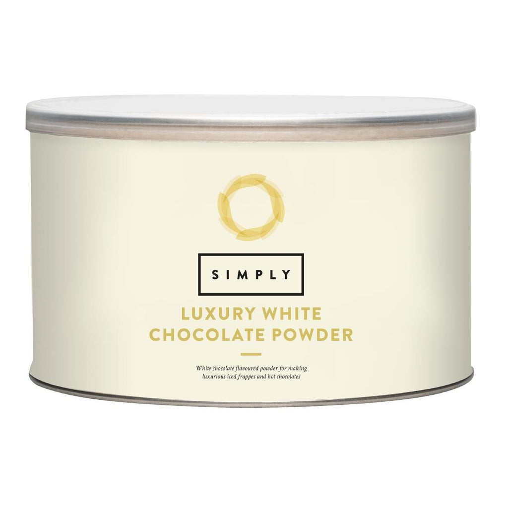 Simply Luxury White Chocolate Powder 1kg - KA373  Simply   