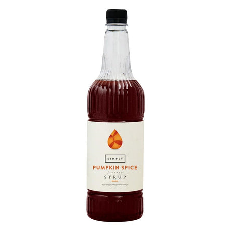 Simply Pumpkin Spice Syrup 1Ltr - KA375  Simply   
