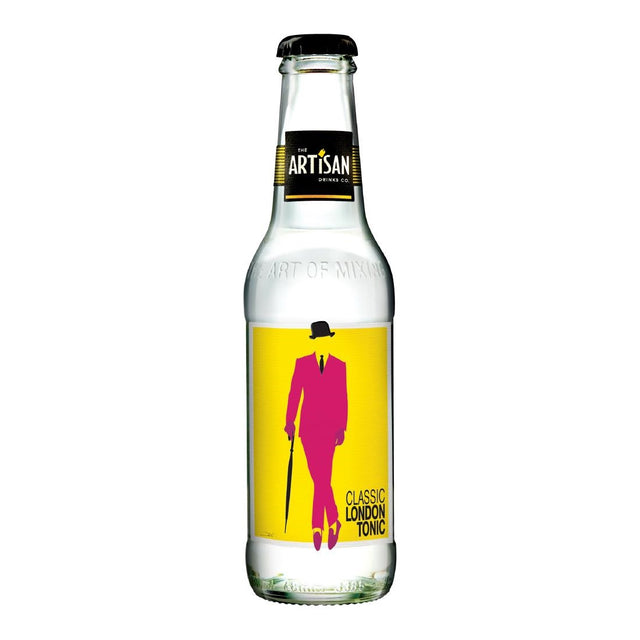 Artisan Drinks Classic London Tonic Bottles 200ml (Pack of 24) - KA424  The Artisan Drinks Co   