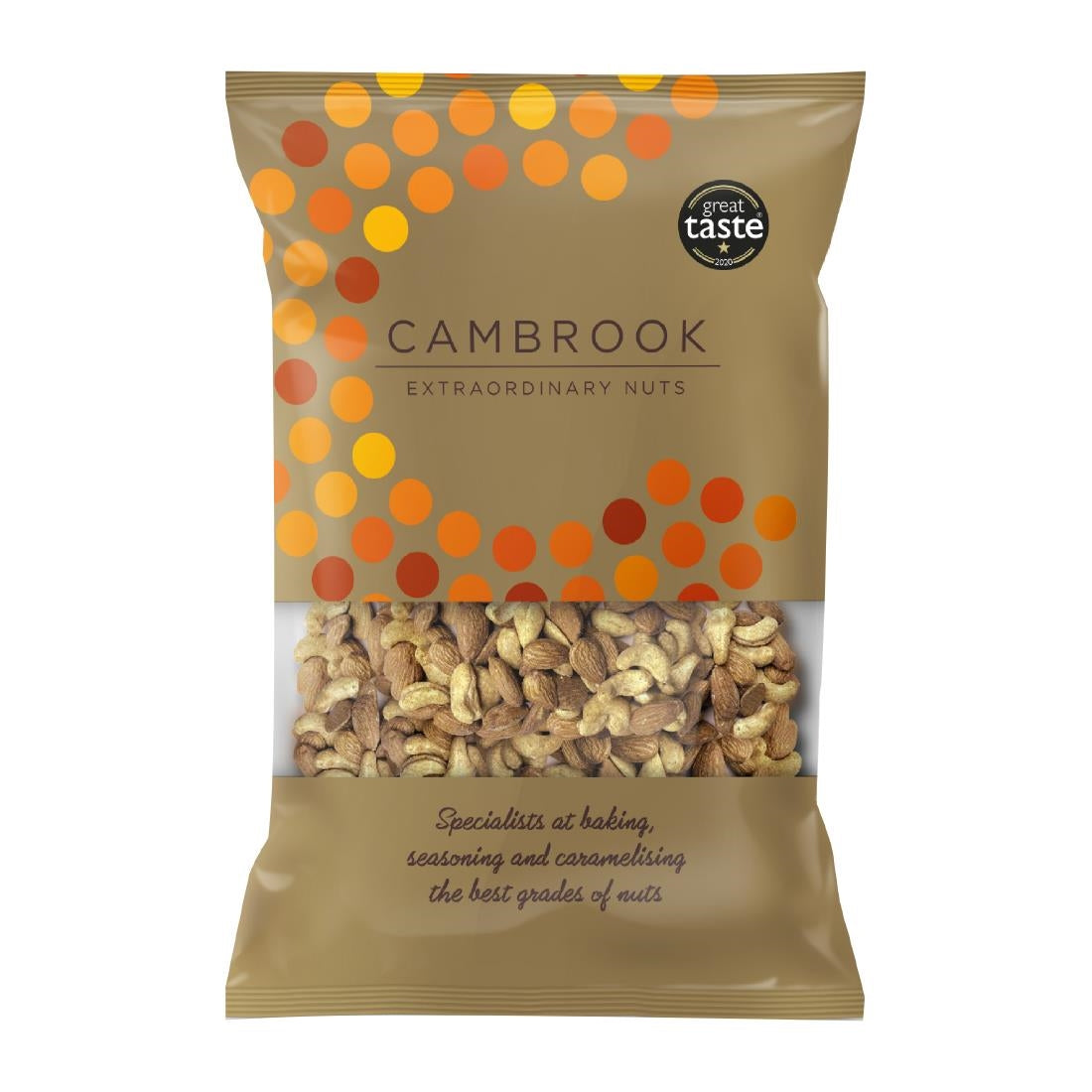 Cambrook Smoked Almond & Smoked Cashew Mix Bulk Pack 1kg - KA493  Cambrook   