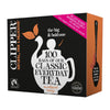 Clipper Fairtrade Classic Everyday Black Teabags - Envelope, String & Tag (Pack of 100) - KA500  Clipper   
