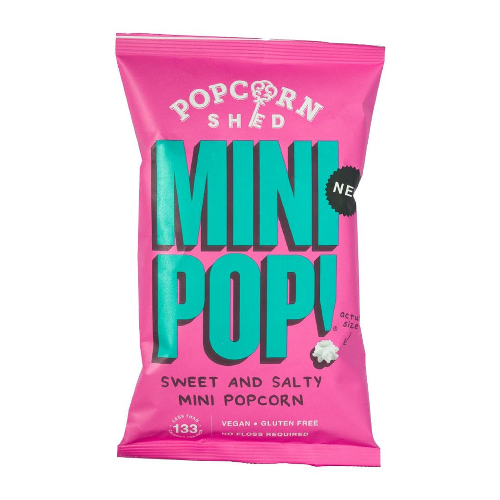 Popcorn Shed Sweet & Salty Mini Pop! Single Serve Bag 28g (Pack of 24) - KA540  Popcorn Shed   