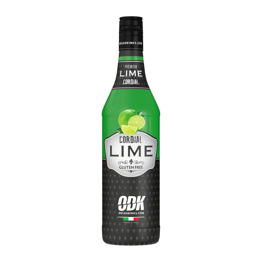 ODK Lime Cordial 750ml - KA562  ODK   