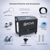 KOVE Elite Ice Bath Chiller 1.5HP – Heat & Cool with App Control - Kove