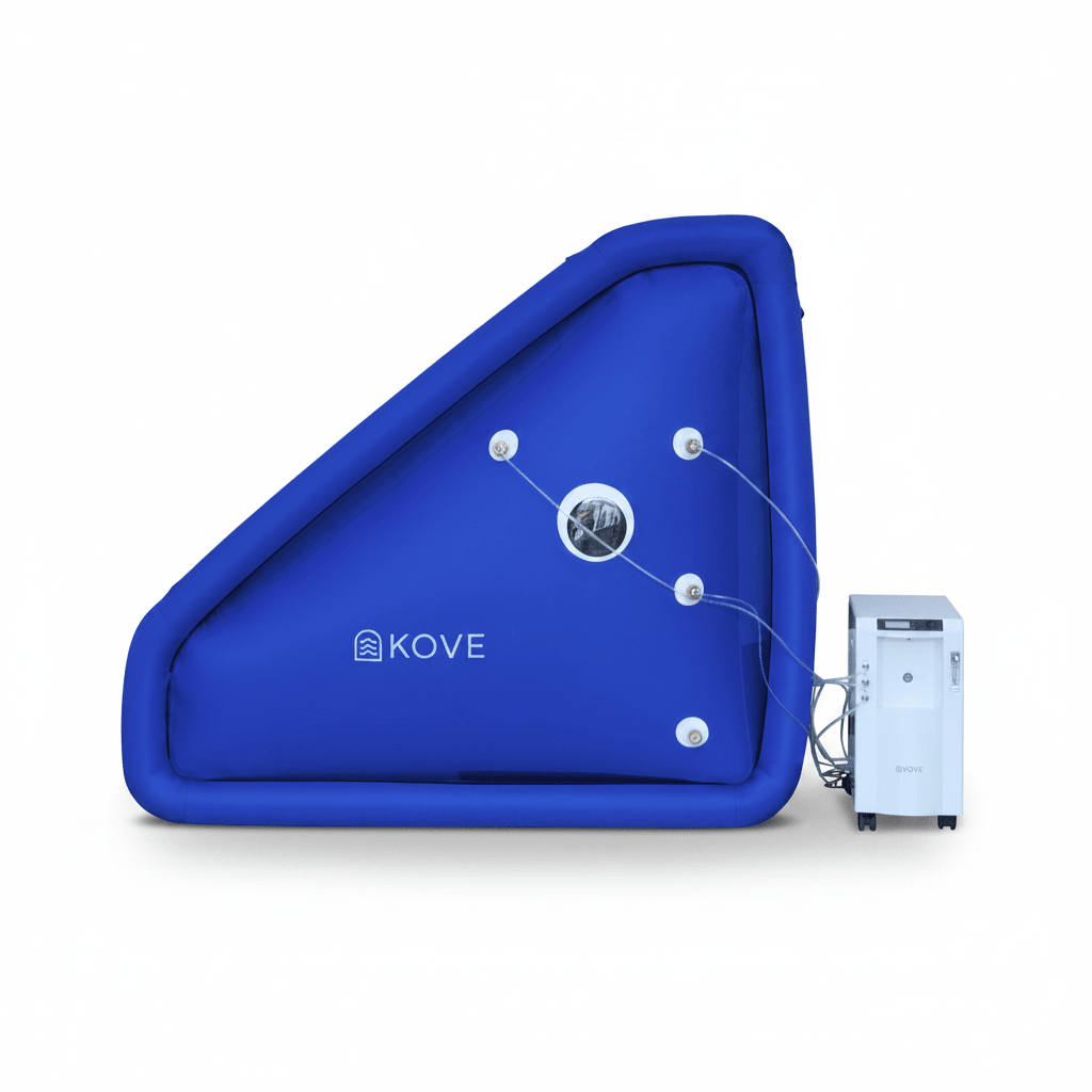 KOVE Hyperbaric Oxygen Chamber Pro | 1.5 ATA Home Recovery System - Kove