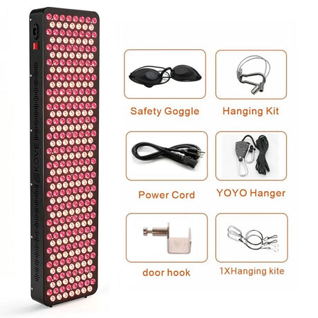 KOVE Red Light Panel Pro – Full-Body 660nm & 850nm Red Light Therapy Light Panel KOVE