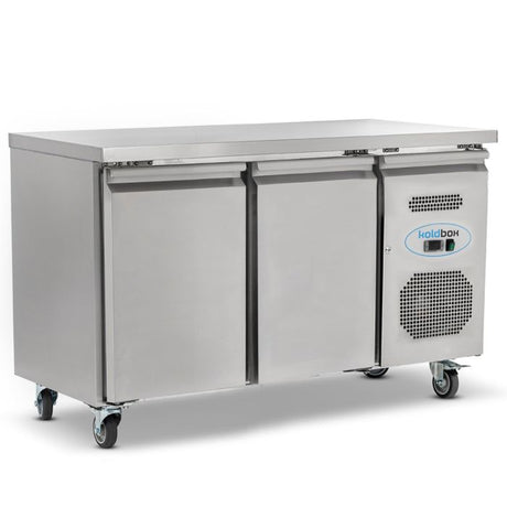 Koldbox 2 Door GN1/1 Refrigerated Counter 282L Gastronorm Fridge - KXRC2 Refrigerated Counters - Double Door Koldbox   