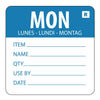 Hygiplas Removable Day of the Week Label Monday (Pack of 500) - L066  Hygiplas   