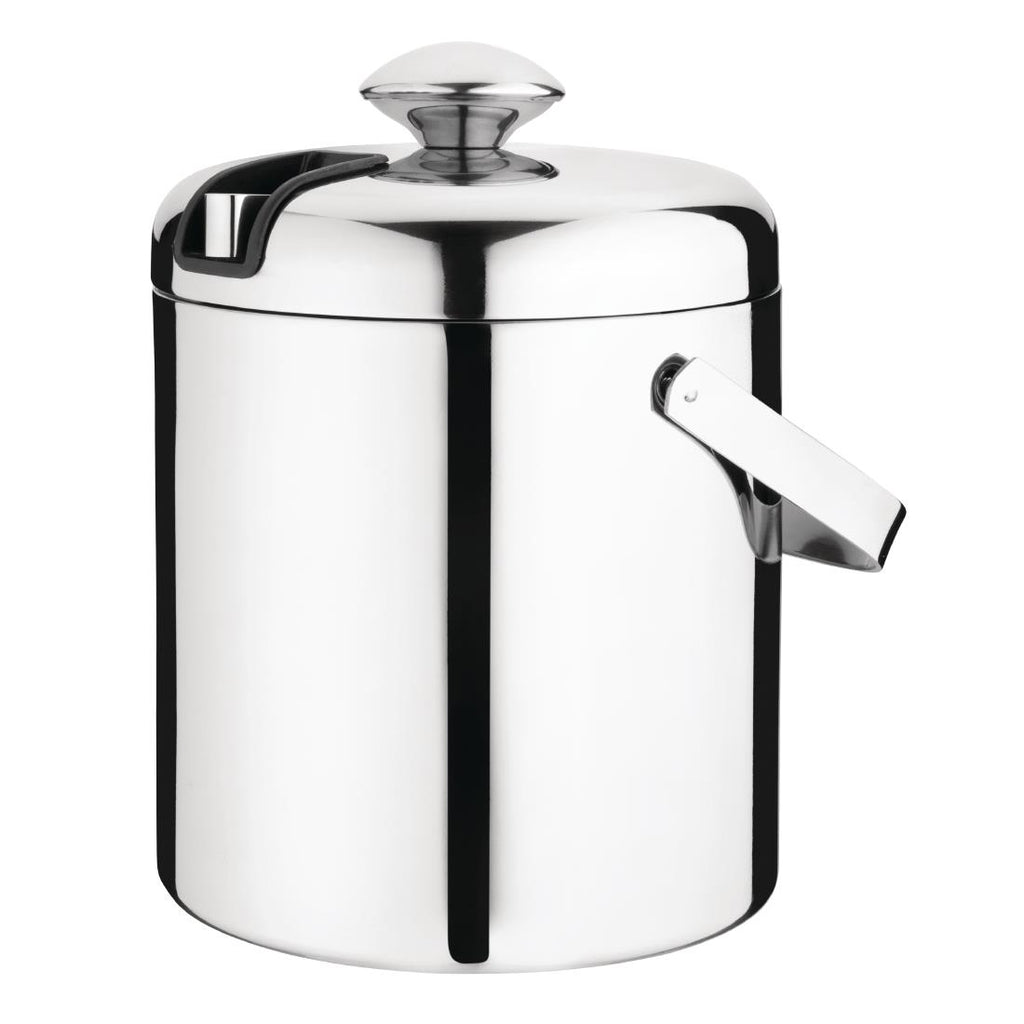 Olympia Ice Bucket with Lid and Tongs 1.23Ltr - L279  Olympia   