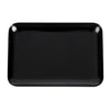 Dalebrook Melamine Small Rectangular Platter Black 240 x 160mm - L289  Dalebrook   
