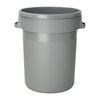 Jantex Bin Grey 80Ltr - L647  Jantex   