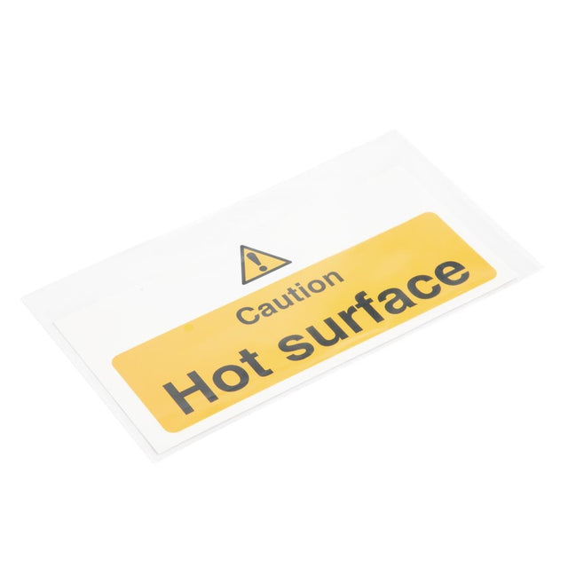 Vogue Caution Hot Surface Sign - L848  Vogue   