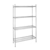 Vogue 4 Tier Wire Shelving Kit 915x460mm - L927  Vogue   