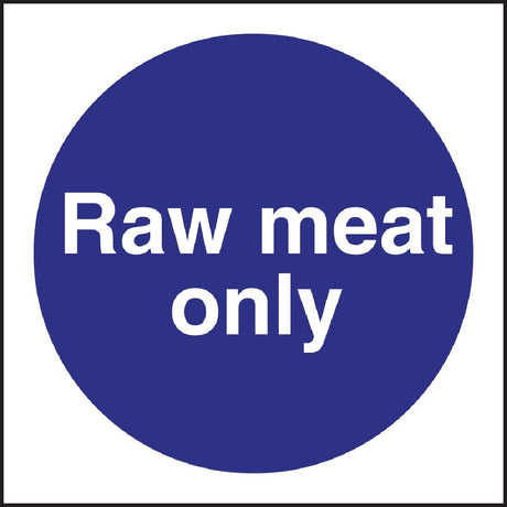 Vogue Raw Meat Only Sign - L958  Vogue   