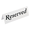 Plastic Reserve Signs (Pack of 10) - L988  Beaumont   