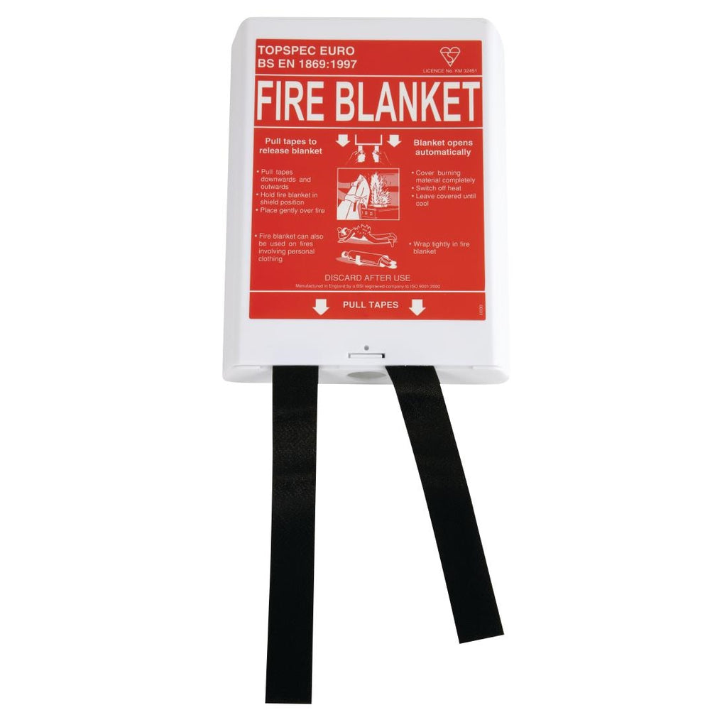 Quick Release Fire Blanket - L973  Topspec Euro   