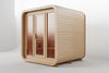 Kove 3-4 Person Spruce Cube Sauna with Front Porch & 6kW Electric Heater | KOVE-CUBE4 Outdoor Cube Saunas Kove Designs