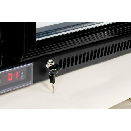 Prodis NT1BHSP-HC Left Hand Hinged Single Door Bottle Cooler Single Door Bottle Coolers Prodis