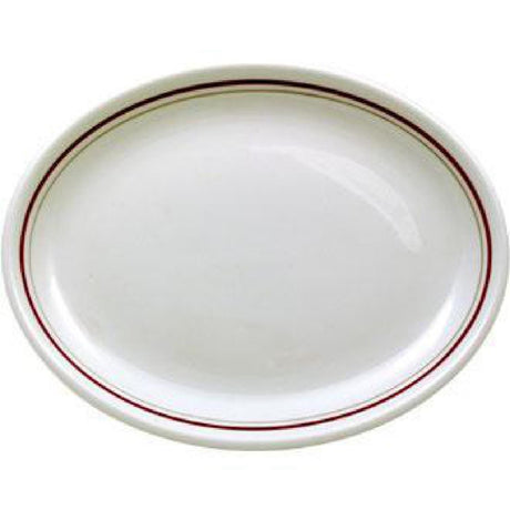 Churchill Nova Clyde Oval Plates 254mm (Pack of 12) - M062 Plates Churchill