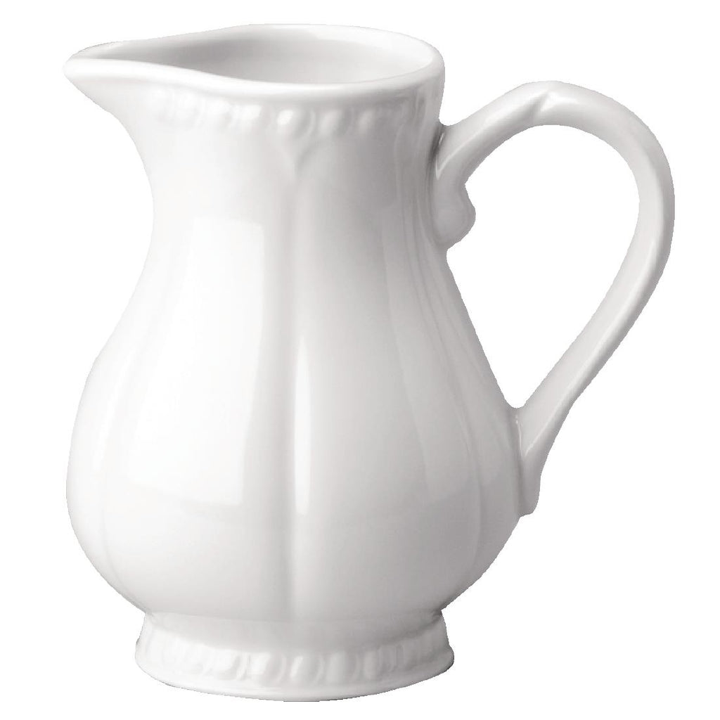 Churchill Buckingham White Milk Jugs 142ml (Pack of 4) - M530 Churchill Super Vitrified Churchill   
