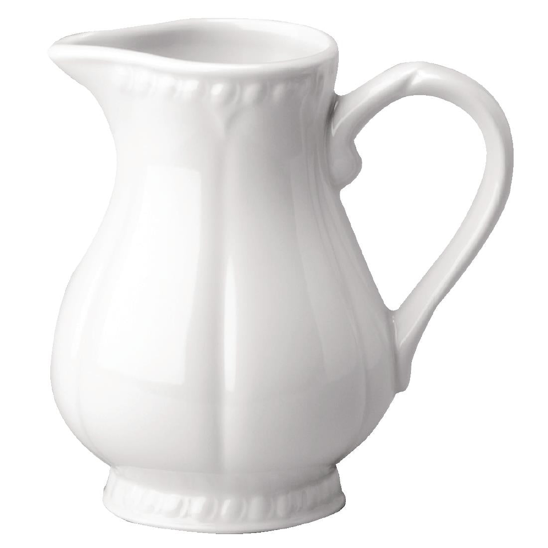 Churchill Buckingham White Milk Jugs 142ml (Pack of 4) - M530 Churchill Super Vitrified Churchill   