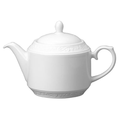 Churchill Chateau Blanc Teapots 796ml (Pack of 4) - M573 Churchill Super Vitrified Churchill   